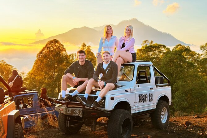 Mount Batur Jeep Sunrise Tour with Optional Add On - Stop 1 Mount Batur: The Active Volcano at 1,717 Meters