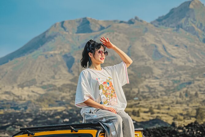 Mount Batur Sunrise By Private Jeep include Hot Spring - Lake Views at Pura Jati Batur: Calm Temple Photos