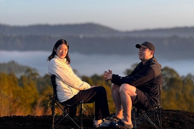 Mount Batur Sunrise Jeep Private Tour - What to pack for a windy, sandy Mount Batur morning