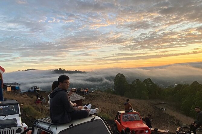 Mount Batur Sunrise Jeep Private Tour With Breakfast - Black lava and black sand at Mount Batur: the active-volcano part