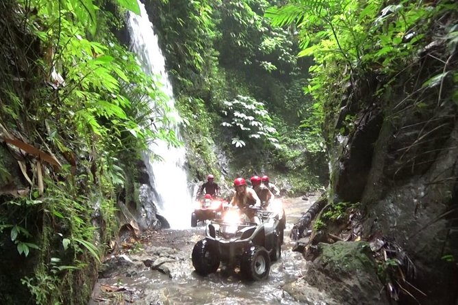 OFFICIAL ATV KUBER - Tunnel, Waterfall, Rice Field, River, Jungle - Lunch and shower time: the often-overlooked win