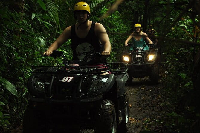 Private Bali ATV Ride Commbination Bali white water rafting - Getting picked up, checking in, and starting the ATV ride at Pertiwi Adventure