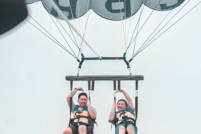 Private Bali Romantic Couple Tour with Parasailing Adventure - Getting to the water: Bintang Beach Club and the real timing of parasailing