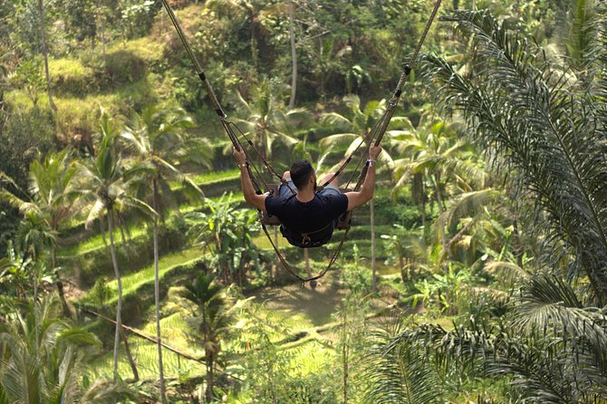 Private Tour: Bali Volcano with Jungle Swing Experience - Gunung Kawi Sebatu Temple: quiet ponds, lush surroundings, and steep steps