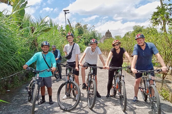Private Ubud Downhill Cycling with Volcano, Rice Paddies & Meal - Mount Batur in Kintamani: the volcano crater view moment