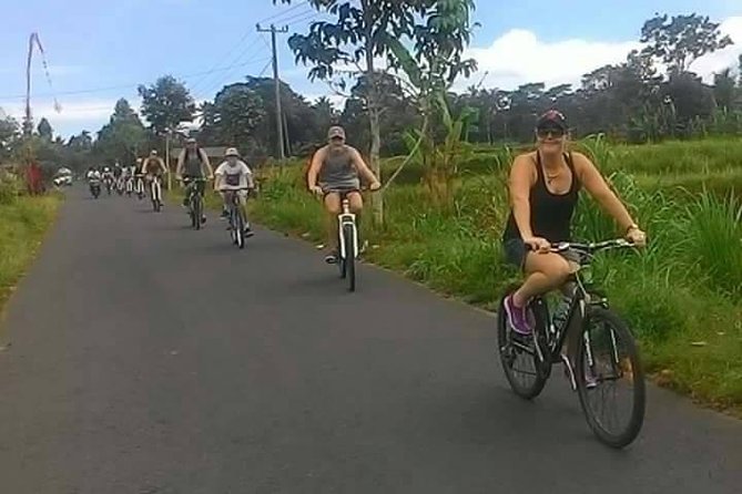 Private Ubud Downhill Cycling with Volcano, Rice Paddies & Meal - Pura Dalem Pukuh: the cultural start point for the ride