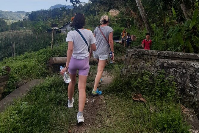 Sidemen Trekking Through Rice Terraces and Villages - Rice Work, Temples, and the Wooden Bridge Moment