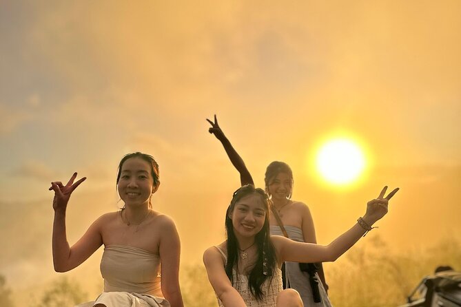 Sunrise / Sunset Jeep Tour Mt. Batur Kintamani & Hot Spring - 8:00am natural hot spring time