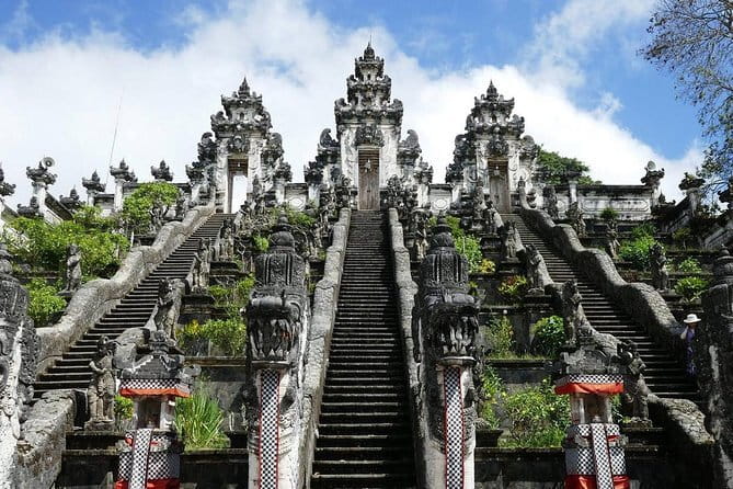 The Gate Of The Heaven Bali with Top Places To Visit In The East of Bali - The mid-morning scene shift: rice terraces, water gardens, and a beach break