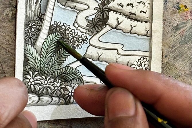 Threads of Tradition Miniature Keliki Painting Workshops - The Flow of Your 3-Hour Afternoon