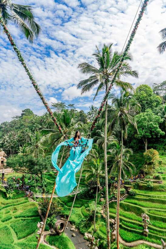 Ubud: Alas Harum Day-Pass, Swing, Sky Bike & Flying Fox - Entering the Park: Steps, Security, and Shoes You’ll Thank Yourself For