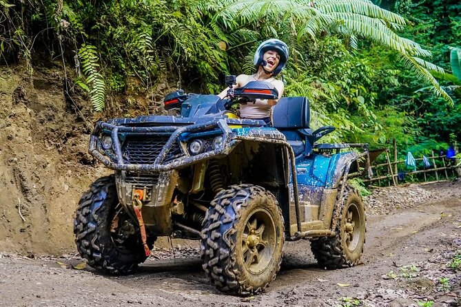 Ubud ATV Alasan Adventure Waterfall Gorilla Cave & Cretya Pool - What to bring and wear so you enjoy the mud