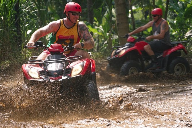 Ubud ATV Quad Bike and Snorkeling at Blue Lagoon Beach - Guides and safety: insurance, age rules, and rider requirements