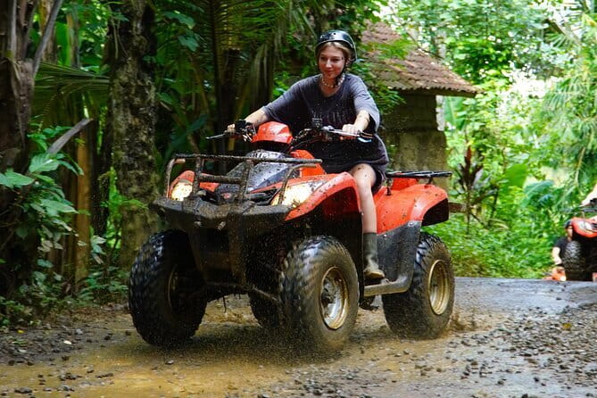 Ubud ATV Quad Bike Gorilla Cave and Cretya Infinity pool - Riding Through Gorilla Cave, Rice Terraces, Jungles, Rivers, and Waterfalls