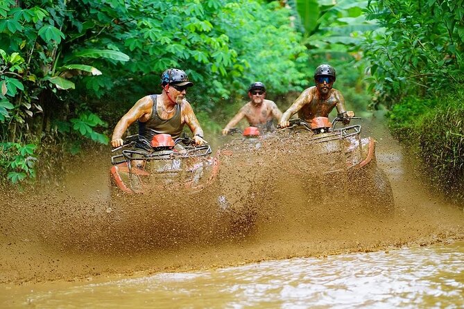 Ubud: ATV Quad Bike, Jungle, Waterfall, Tunnel and Rafting Trip - Stop 2: Alasan Adventures ATV Through Jungle to Gorilla Cave