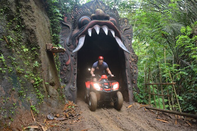 Ubud ATV Quad Bike through river, Jungle, waterfall & rice fields - Water scenes in Ubud: rivers and waterfall moments from your seat