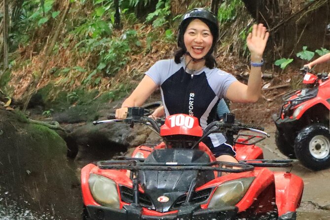 Ubud ATV Ride through Jungle and Waterfalls - Caves, tunnel sections, and the waterfall drive-through moment