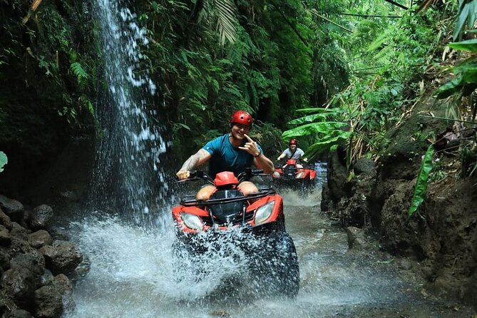 Ubud ATV Ride through River Jungle Rice Fields Puddles - The timing and flow: a 2-hour adventure and where lunch fits