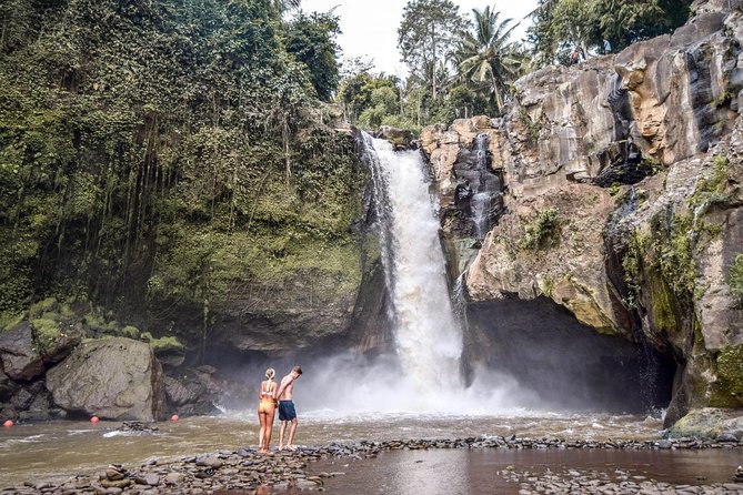Ubud City Tour I: Monkey Forest, Ubud Palace, Art Market, and Waterfall - Tegenungan Waterfall: the photo payoff at the end