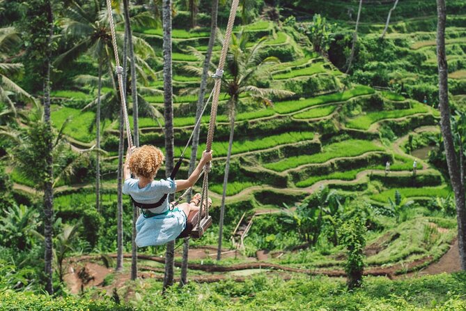 Ubud Hidden Gems Private Tour with Local Expert & Hotel Pickup - Kanto Lampo Waterfall: wading, steps, and photo angles