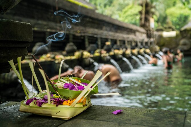 Ubud Highlights Rice Terraces, Temple, Waterfall & Monkeys forest - Tirta Empul Temple and Melukat, The Most Meaningful Cultural Stop