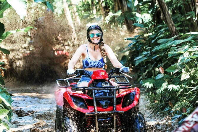 Ubud Jungle, River, Bamboo Forest and Muddy Quad Bike Tours - The 45-degree valley track, 700m mudflats, and the big jump into chaos