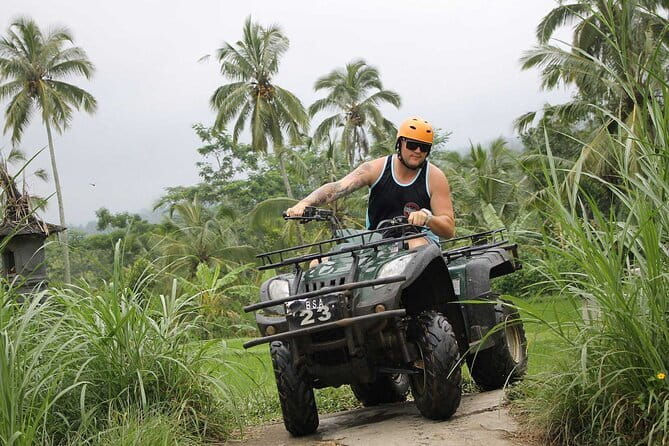 Ubud Jungle, River, Bamboo Forest and Muddy Quad Bike Tours - Sliding under waterfalls and crossing rivers on tandem or single quads