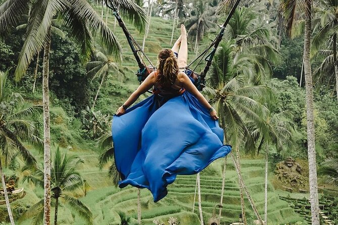 Ubud Monkey Forest, Scenic Rice Terrace with Swing and Waterfall - A Day Built for Ubud Icons, Monkey Forest to Two Waterfalls