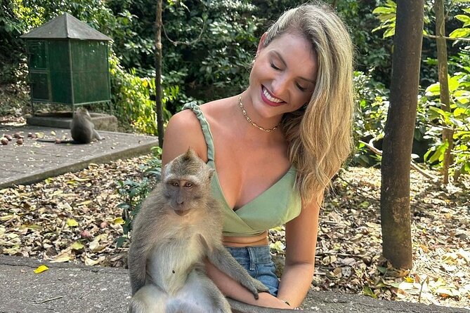 Ubud Monkey Forest, Scenic Rice Terrace with Swing and Waterfall - Tibumana Waterfall: quieter, calmer, and easier to enjoy