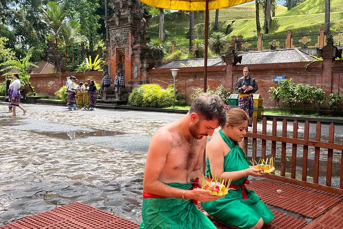 Ubud Private Chasing Waterfall and Water Temple Tour - Getting to each stop comfortably: private van plus smooth pickup at Ubud Art Market