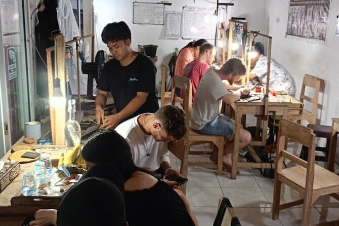 Ubud Silver Class Making Your Own Silver with 7gr of Silver - The 3-Hour Flow, From Welcome Drink to Polished Finish