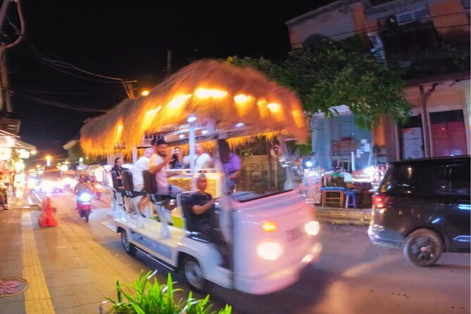 Ubud Sunset Mixology Tour by TikiBus - Getting onboard: Wi-Fi, music controls, and the rules you should know