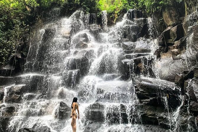 Ubud Waterfalls, Rice Terrace & Jungle Swing - Private Tour - Kanto Lampo Waterfall: Tiered Rocks and Pool Time